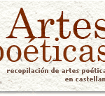 Artes poéticas – Libro de Notas